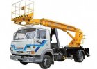Автогидроподъёмник АПТ-18К на шасси КАМАЗ-4308