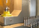 станок для клепания тормозных колодок СКП-4-12